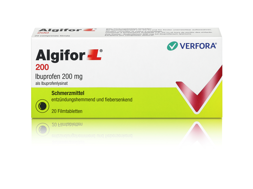 ALGIFOR cpr pell 200 mg blist 20 pce