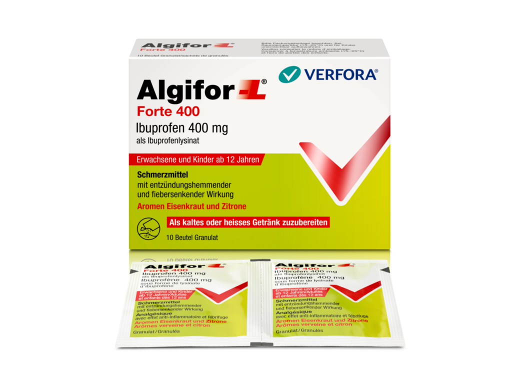 Algifor-L® forte Granulat 400 mg, Bild 2 von 6