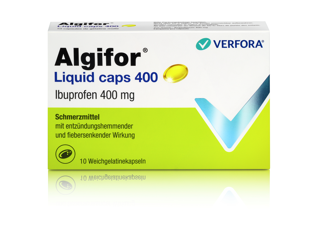 ALGIFOR Liquid caps 400 mg