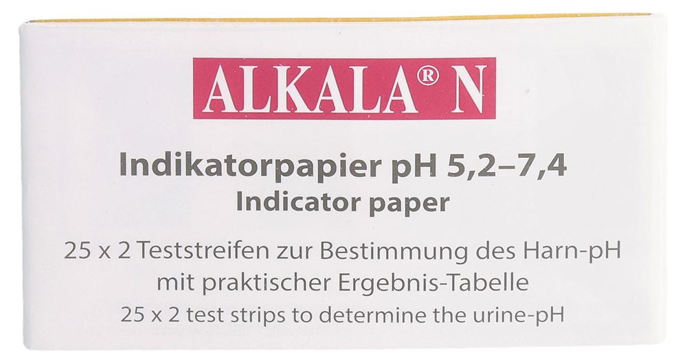 ALKALA N Indikatorpapier