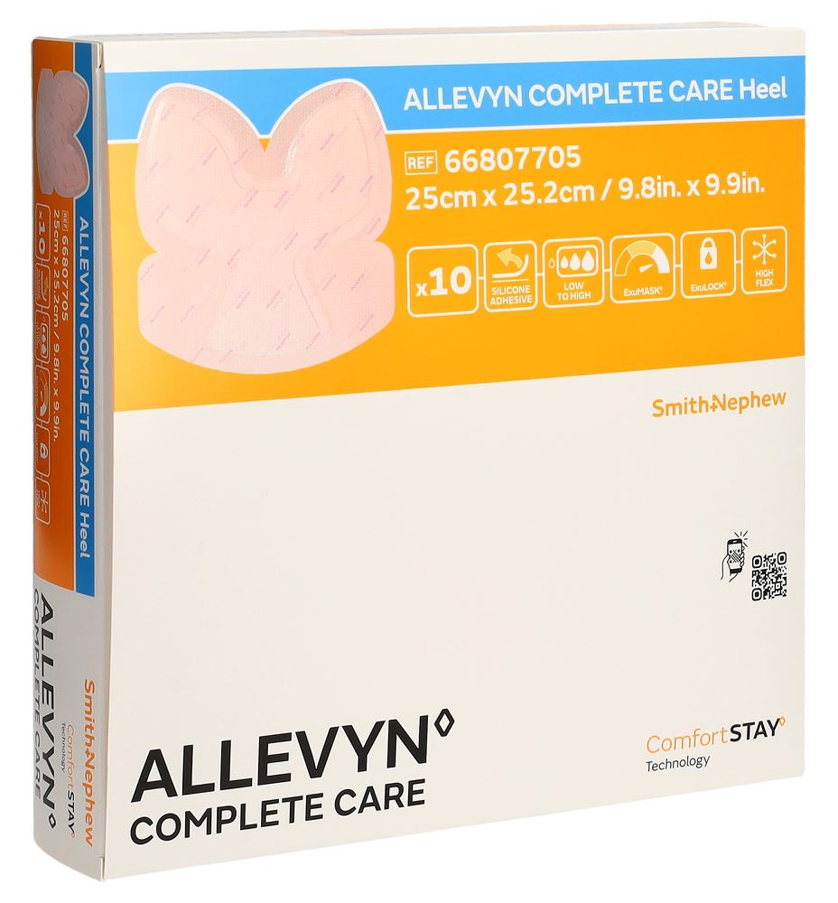 ALLEVYN Heel pansement pour plaie silicone