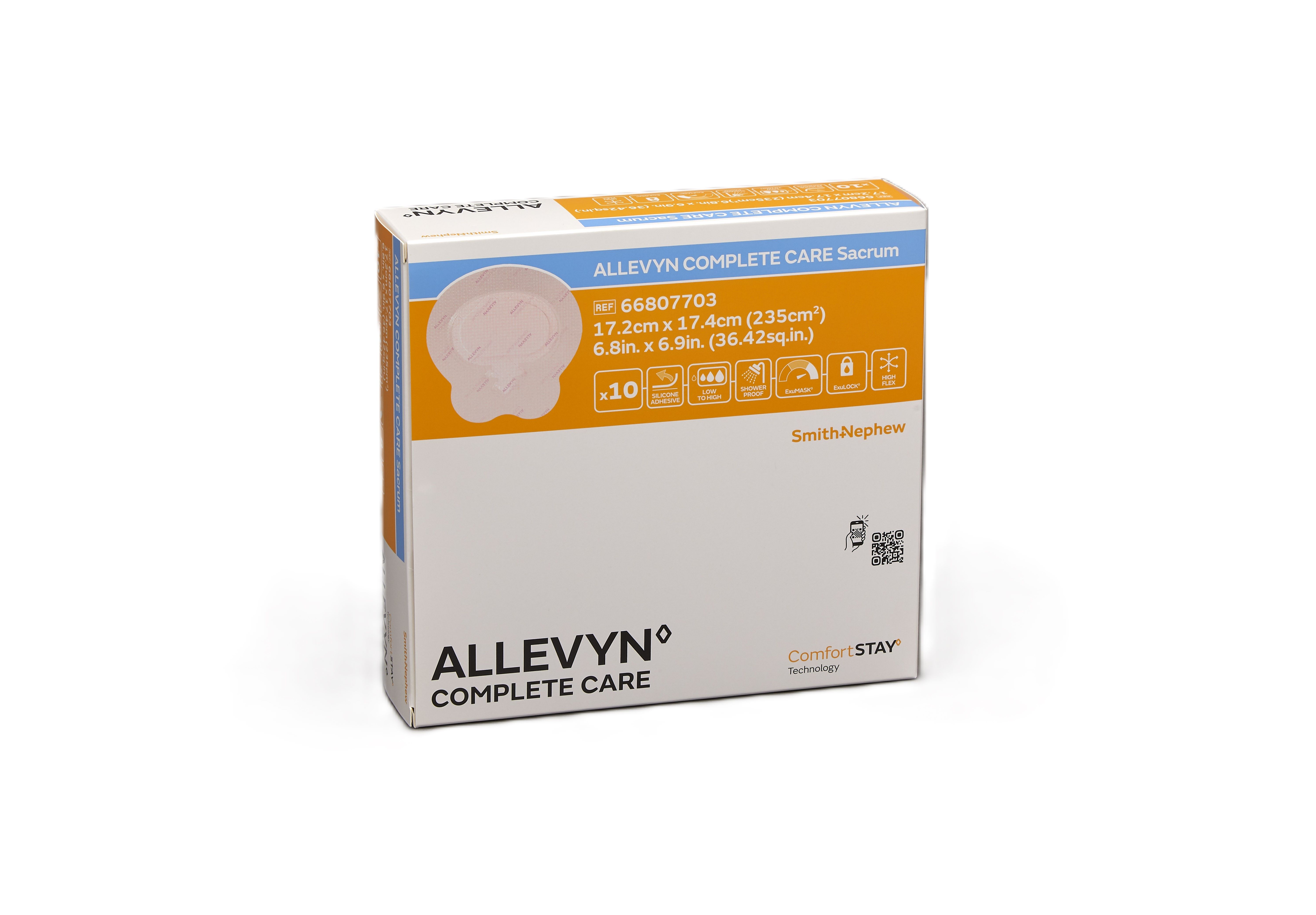 ALLEVYN Sacrum Silikon Schaumverband