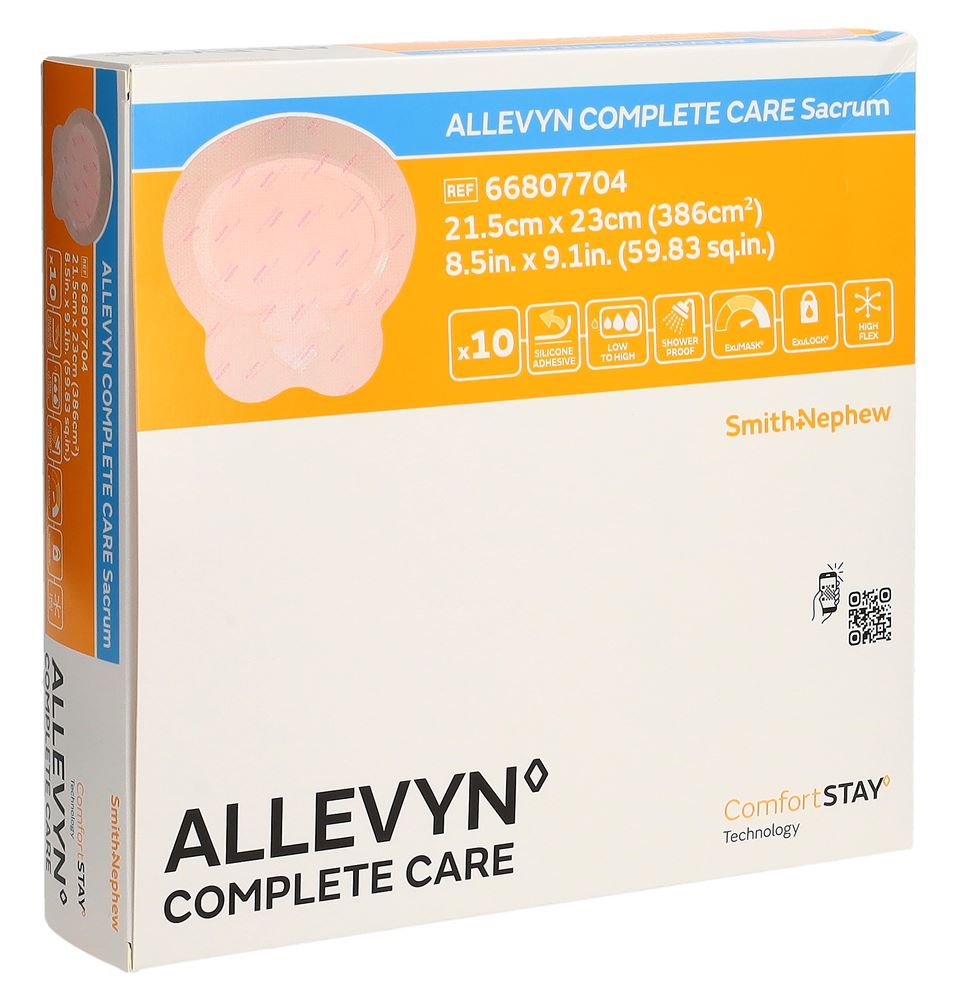 ALLEVYN Sacrum Silikon Schaumverband