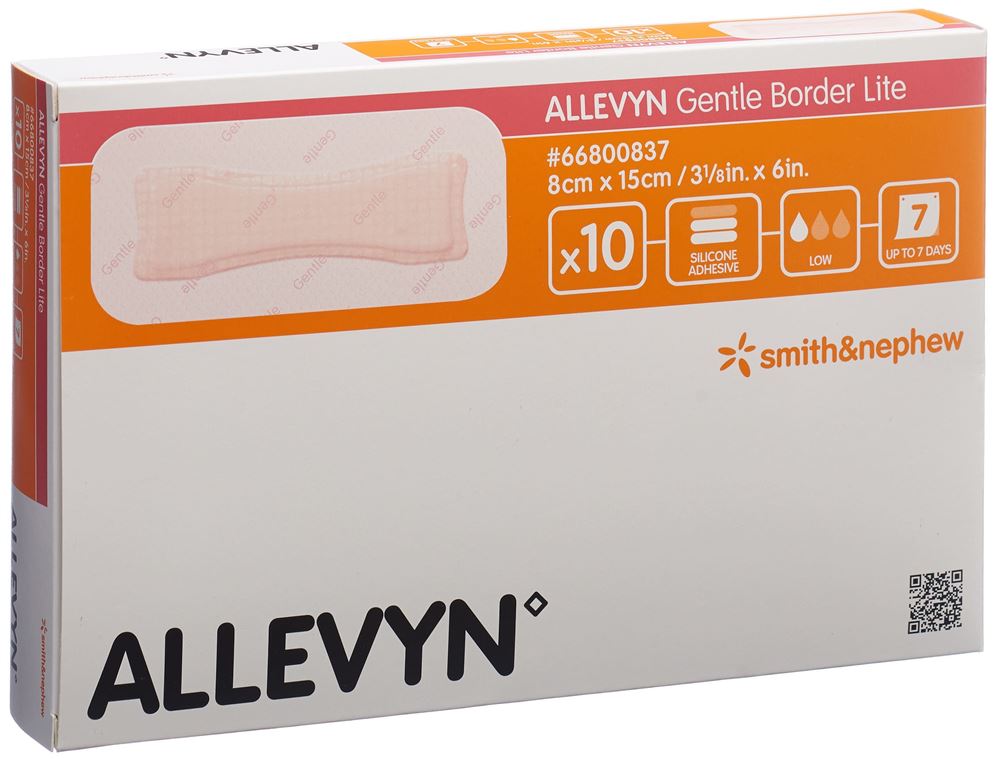 ALLEVYN 8x15cm 10 pce