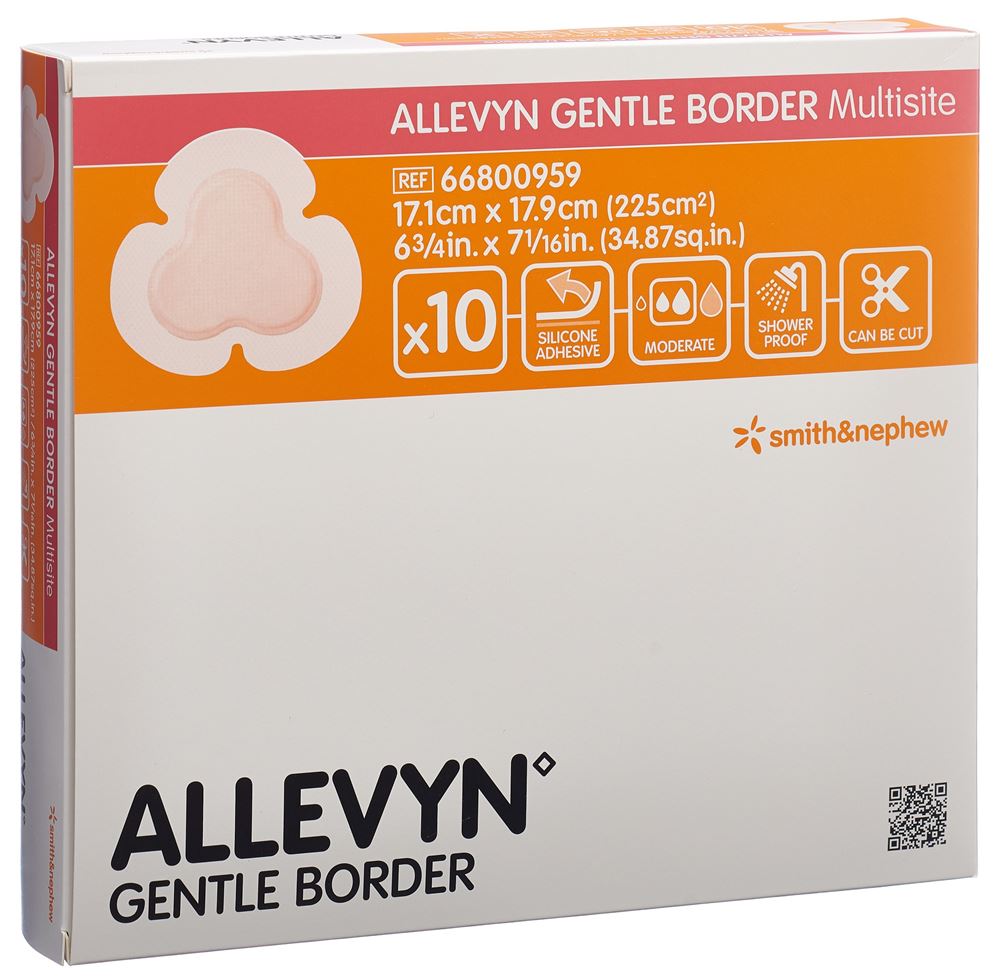 ALLEVYN gentle border pansement vulnéraire