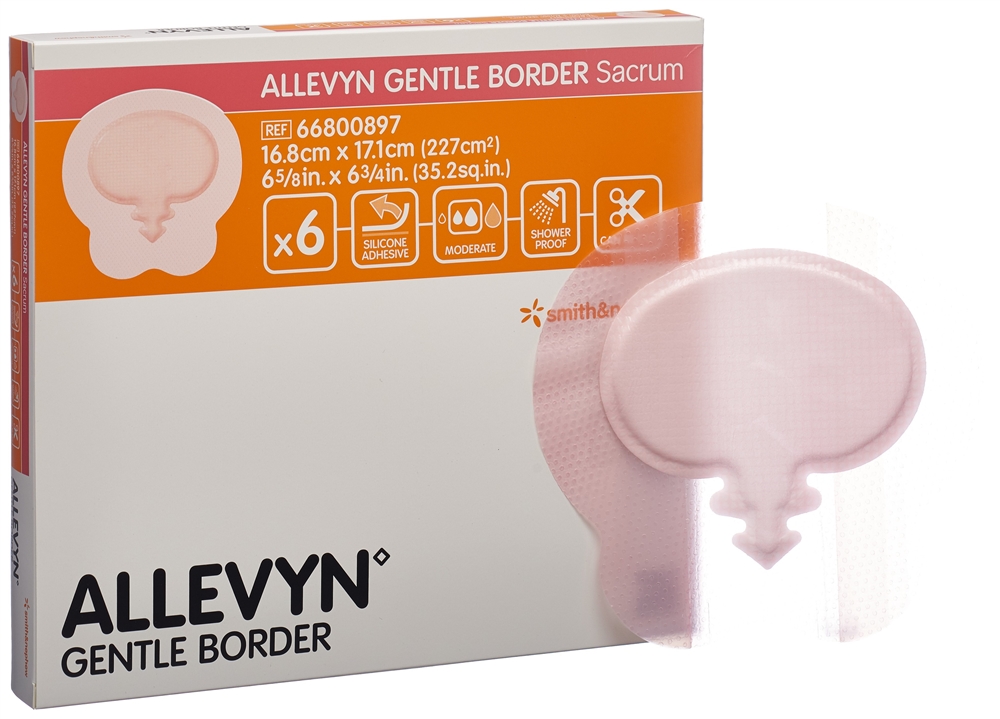 ALLEVYN 16.8x17.1cm 6 pce, image 2 sur 2