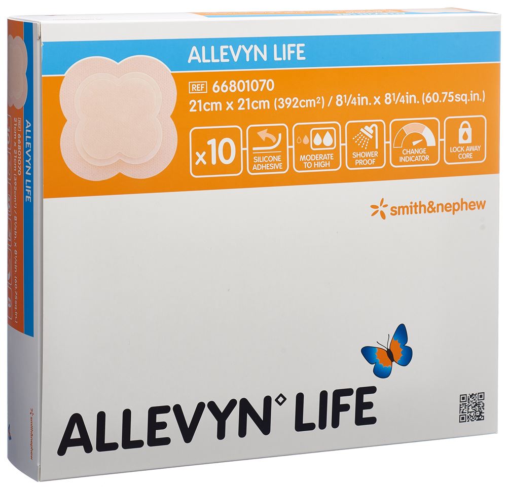 ALLEVYN pansement pour plaie silicone, image principale