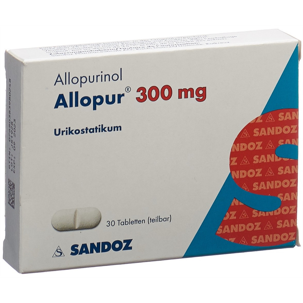 ALLOPUR Tabl 300 mg Blist 30 Stk, Hauptbild