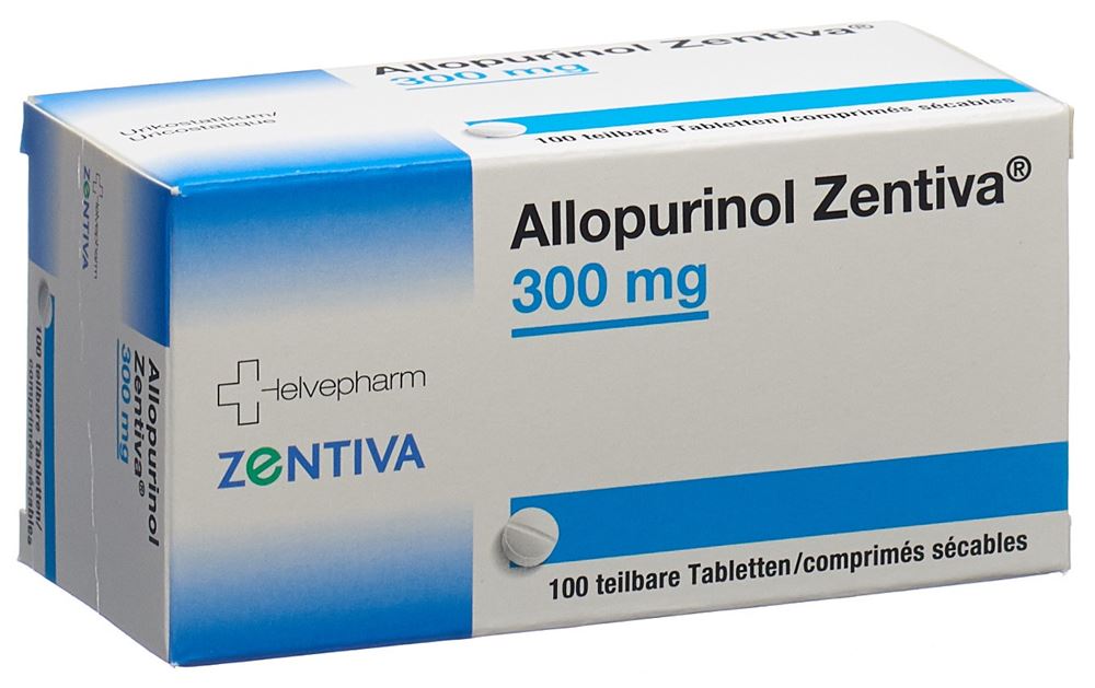 ALLOPURINOL Zentiva 300 mg