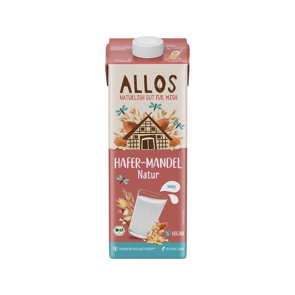 Allos drink à l'avoine-amande, image principale