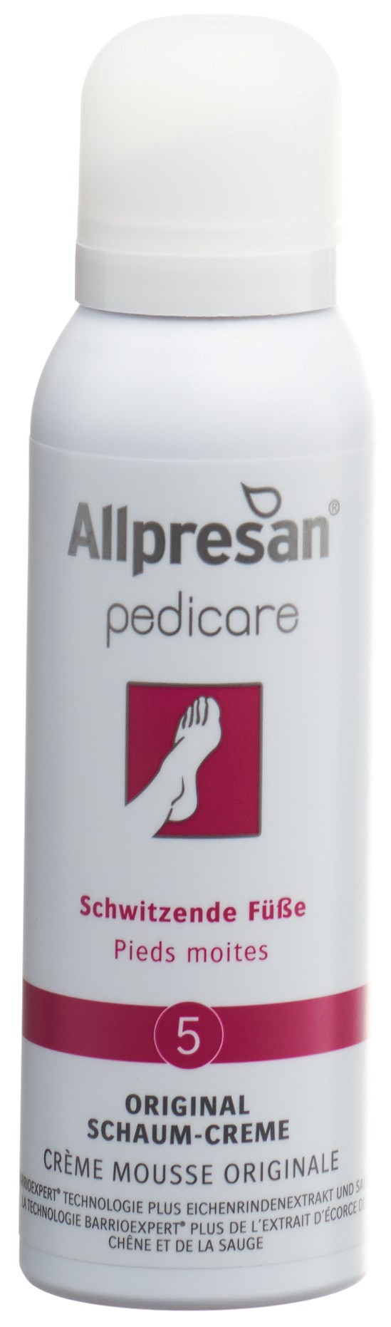 ALLPRESAN pedicare 5 Fuss Schaum