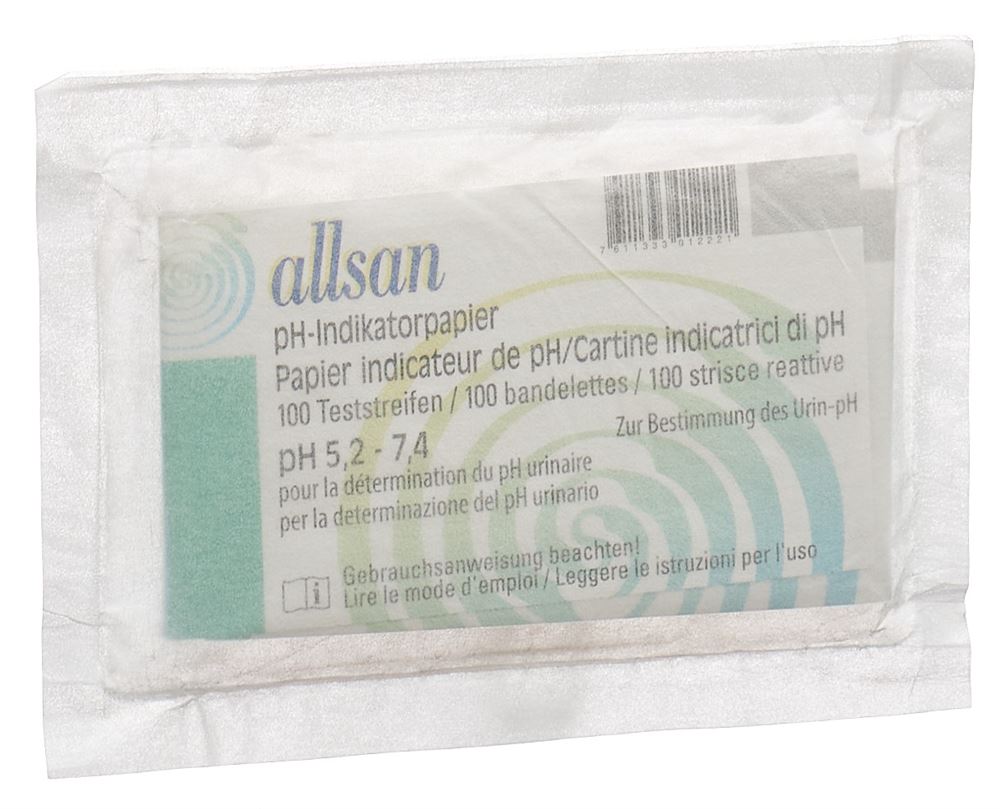 ALLSAN Indikatorpapier, Hauptbild