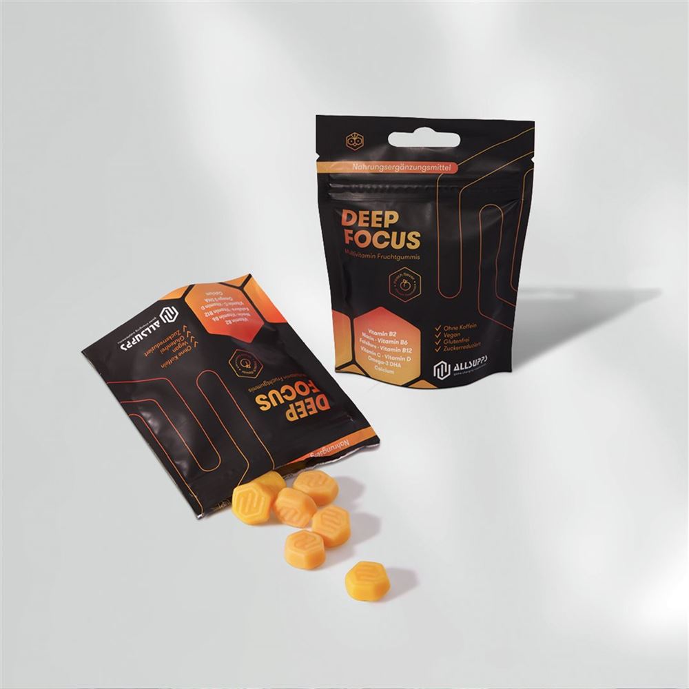 ALLSUPPS Deep Focus Multivitamin Fruchtgummis