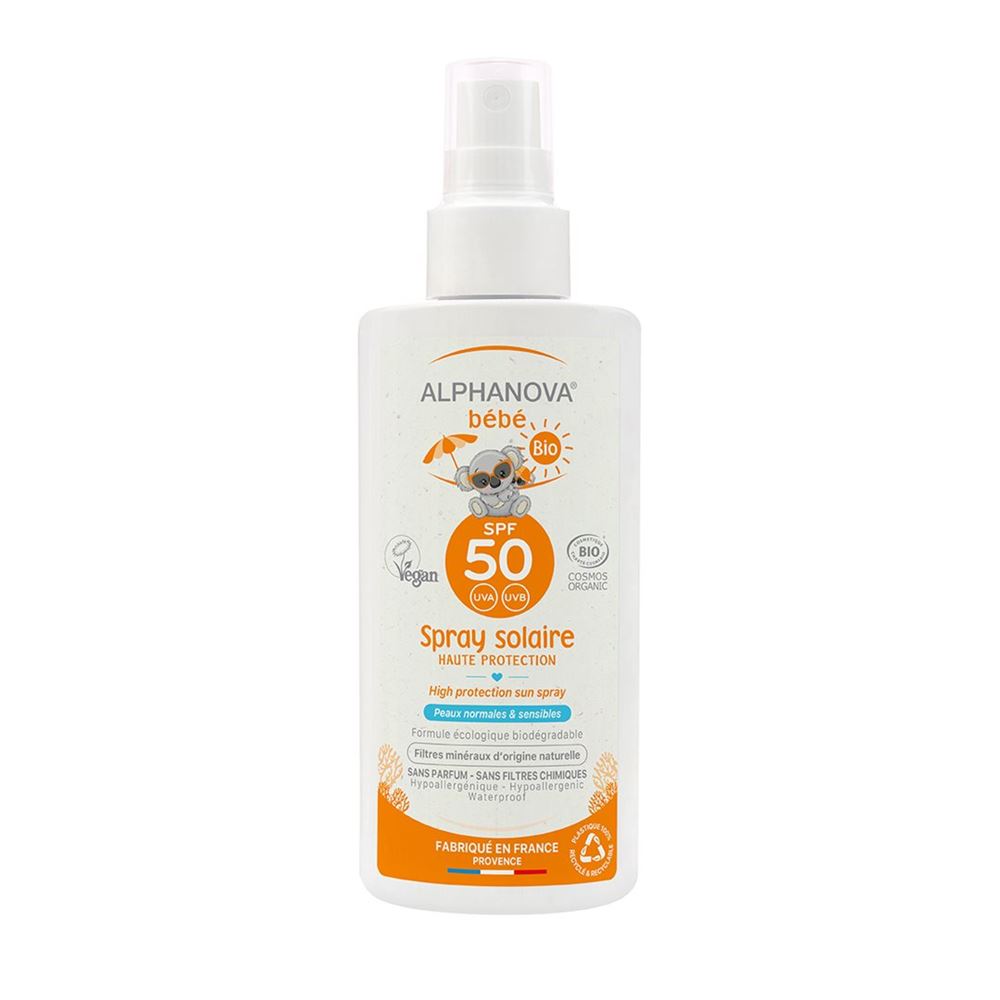 ALPHANOVA BB lait solaire spray