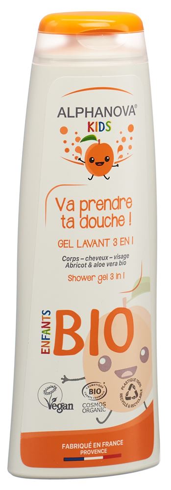 ALPHANOVA kids Va Prendre ta Douche Reinigungsgel 3 in 1