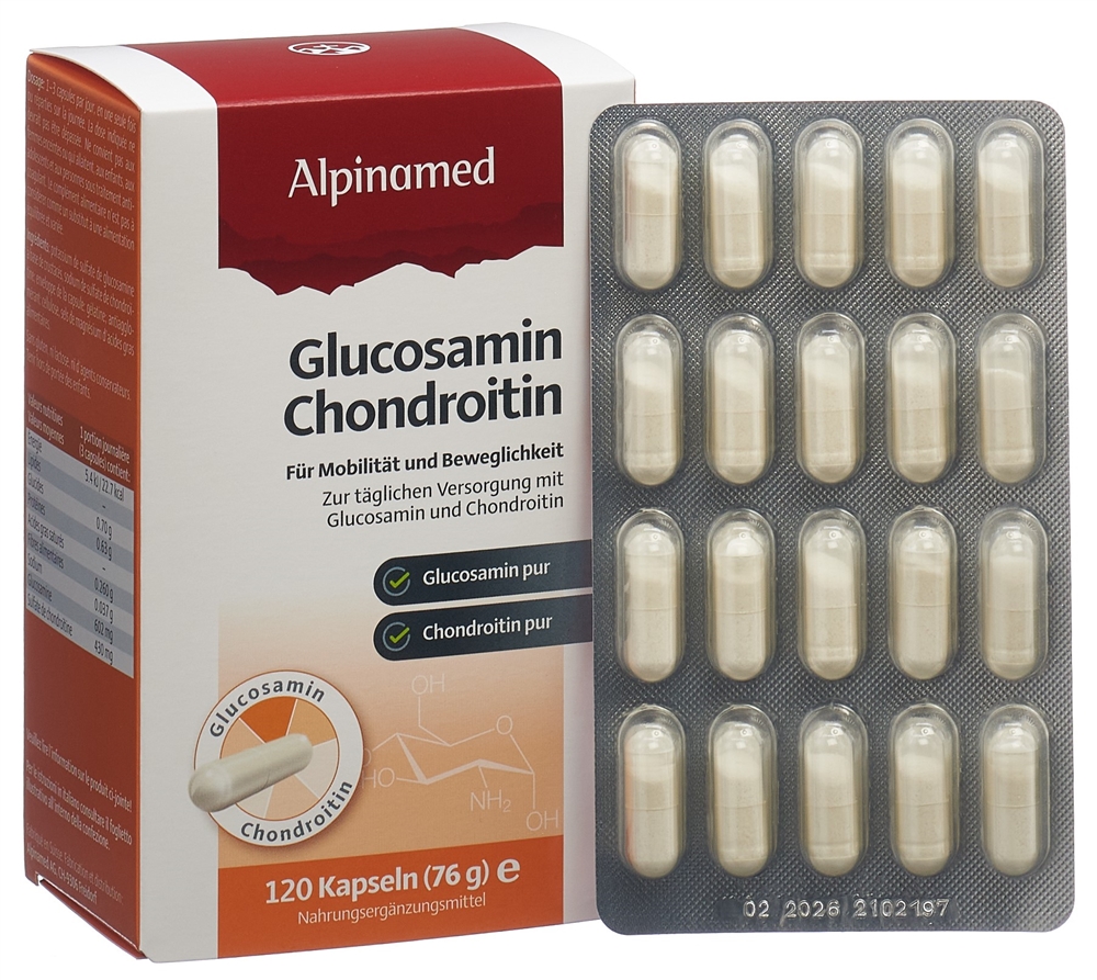 ALPINAMED Glucosamine Chondroitine, image 2 sur 5