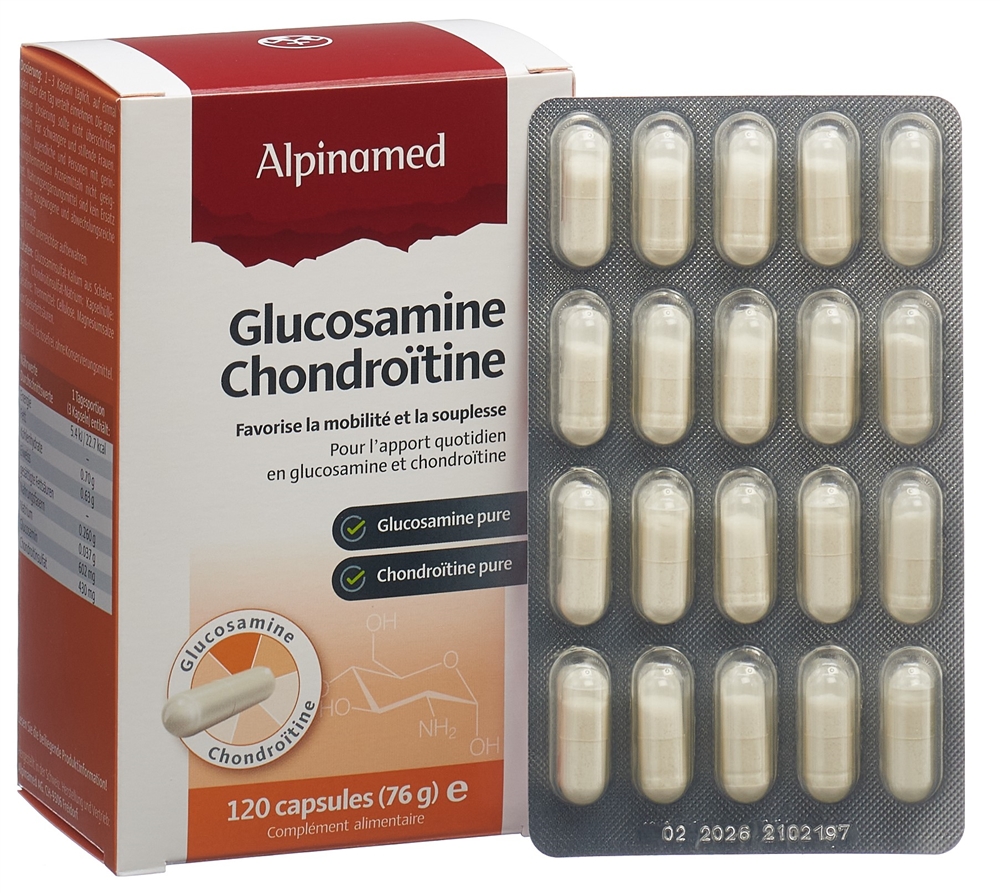 ALPINAMED Glucosamine Chondroitine, image 3 sur 5