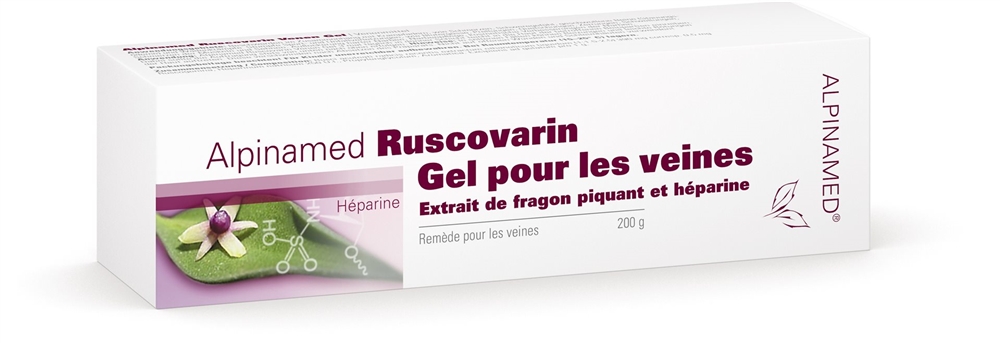 ALPINAMED Ruscovarin gel pour les veines, image 4 sur 5