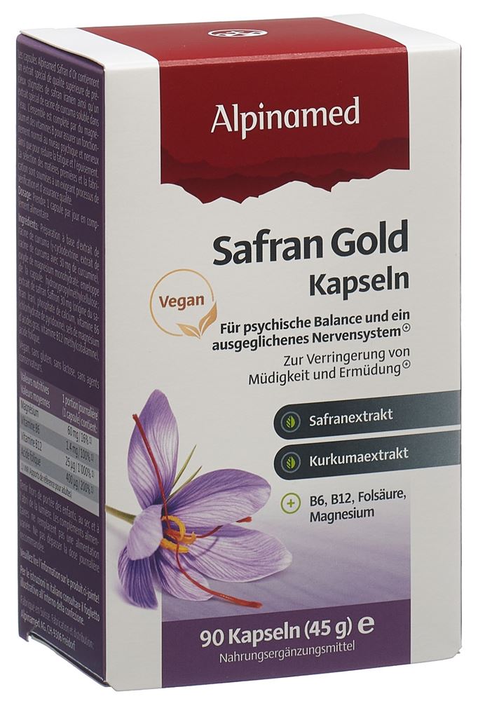 ALPINAMED Safran Gold, Hauptbild