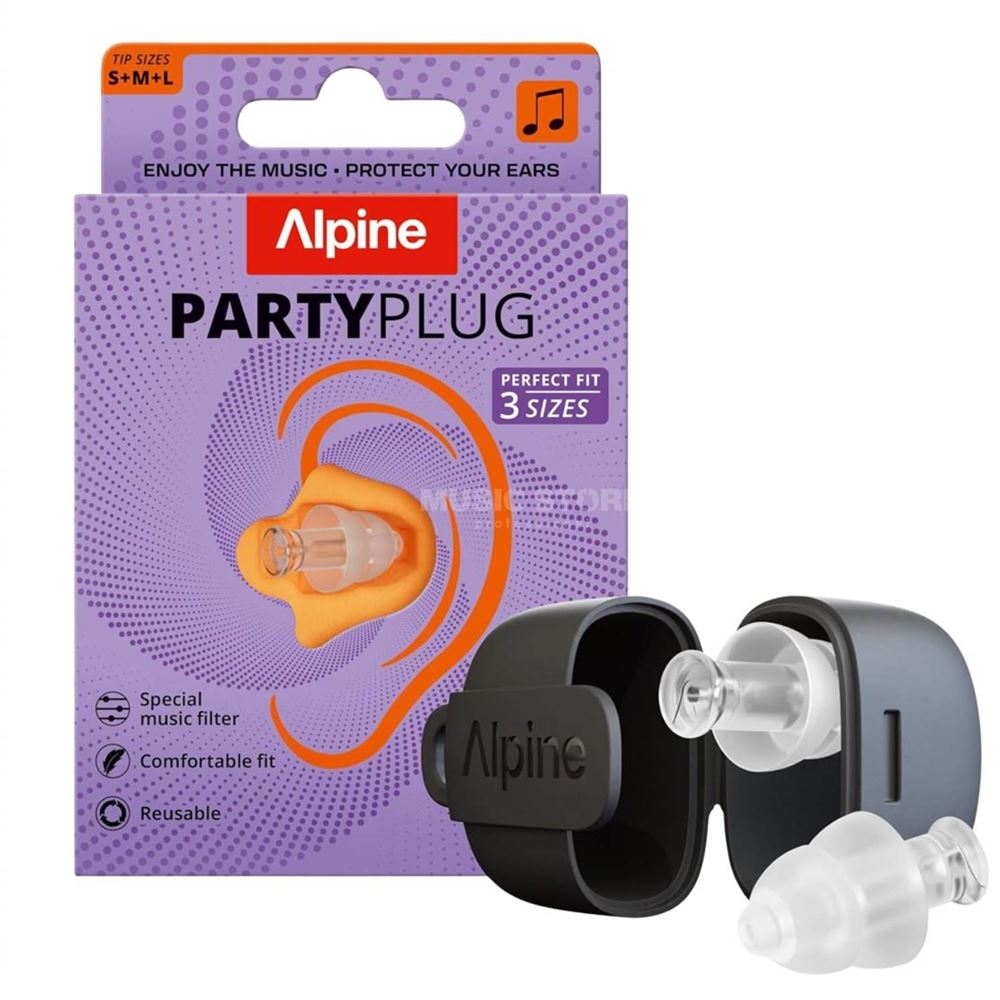 ALPINE bouchons d'oreilles, image principale ALPINE bouchons d'oreilles, image principale