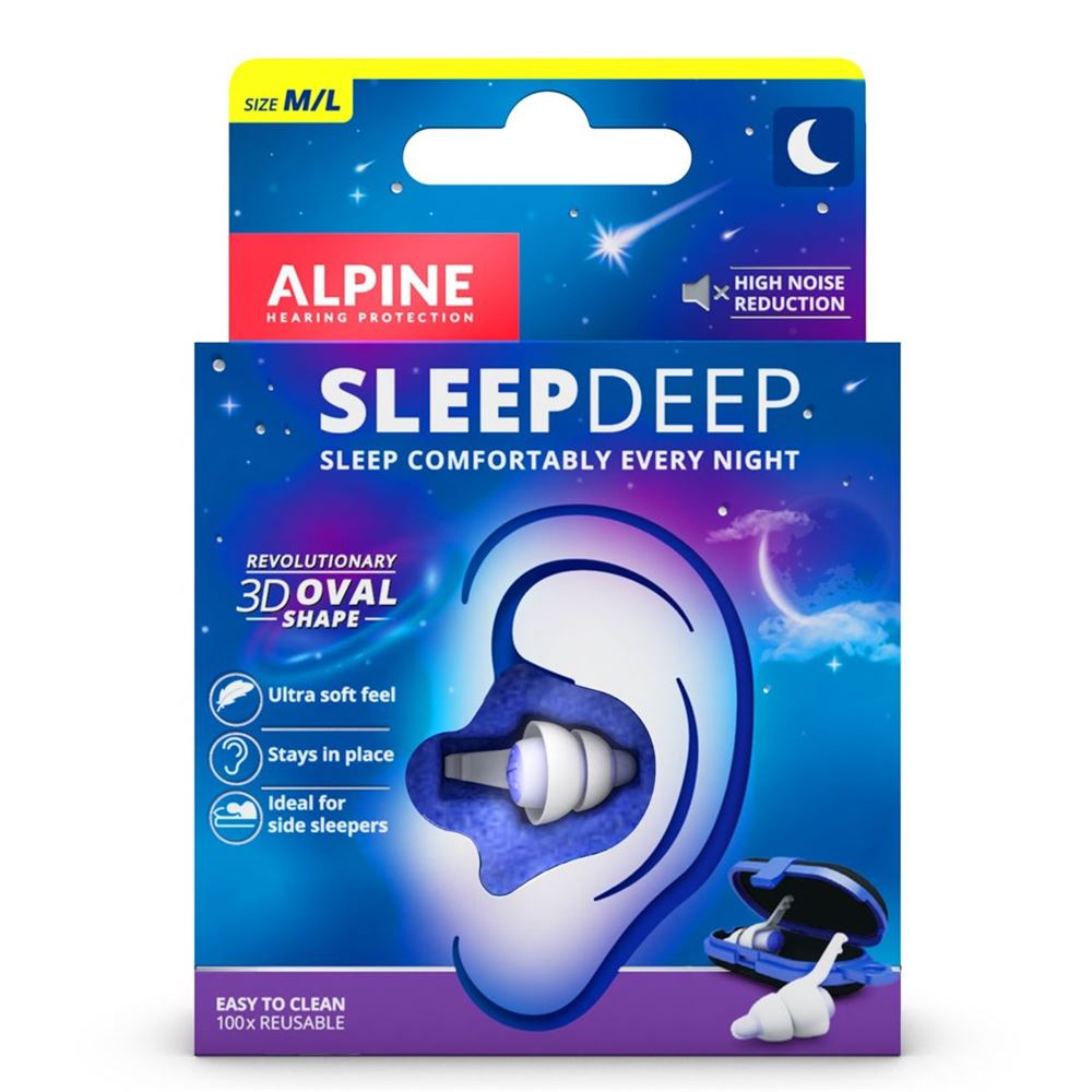 ALPINE SleepDeep bouchons d'oreilles, image principale