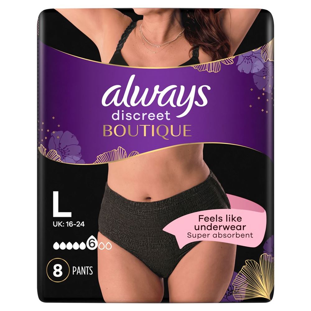 Always Discreet Boutique incontinence Pants