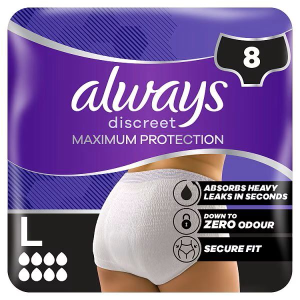 Always Discreet Inkontinenz Pants, Hauptbild Always Discreet Inkontinenz Pants, Hauptbild