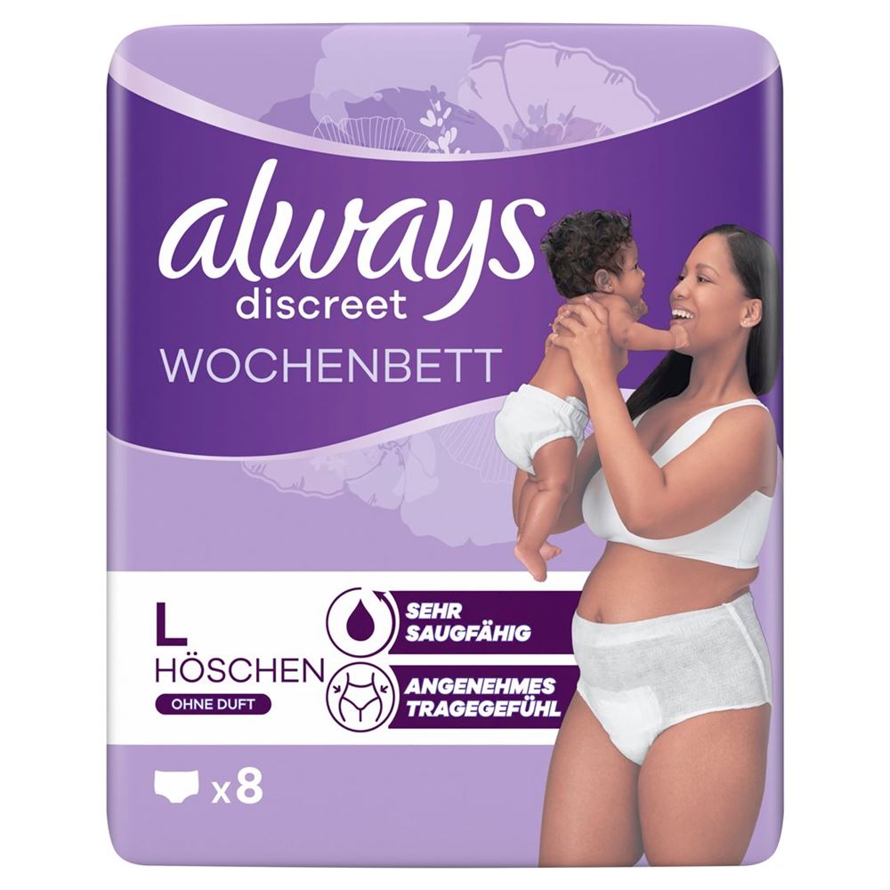 Always Discreet Inkontinenz Pants Wochenbett, Hauptbild
