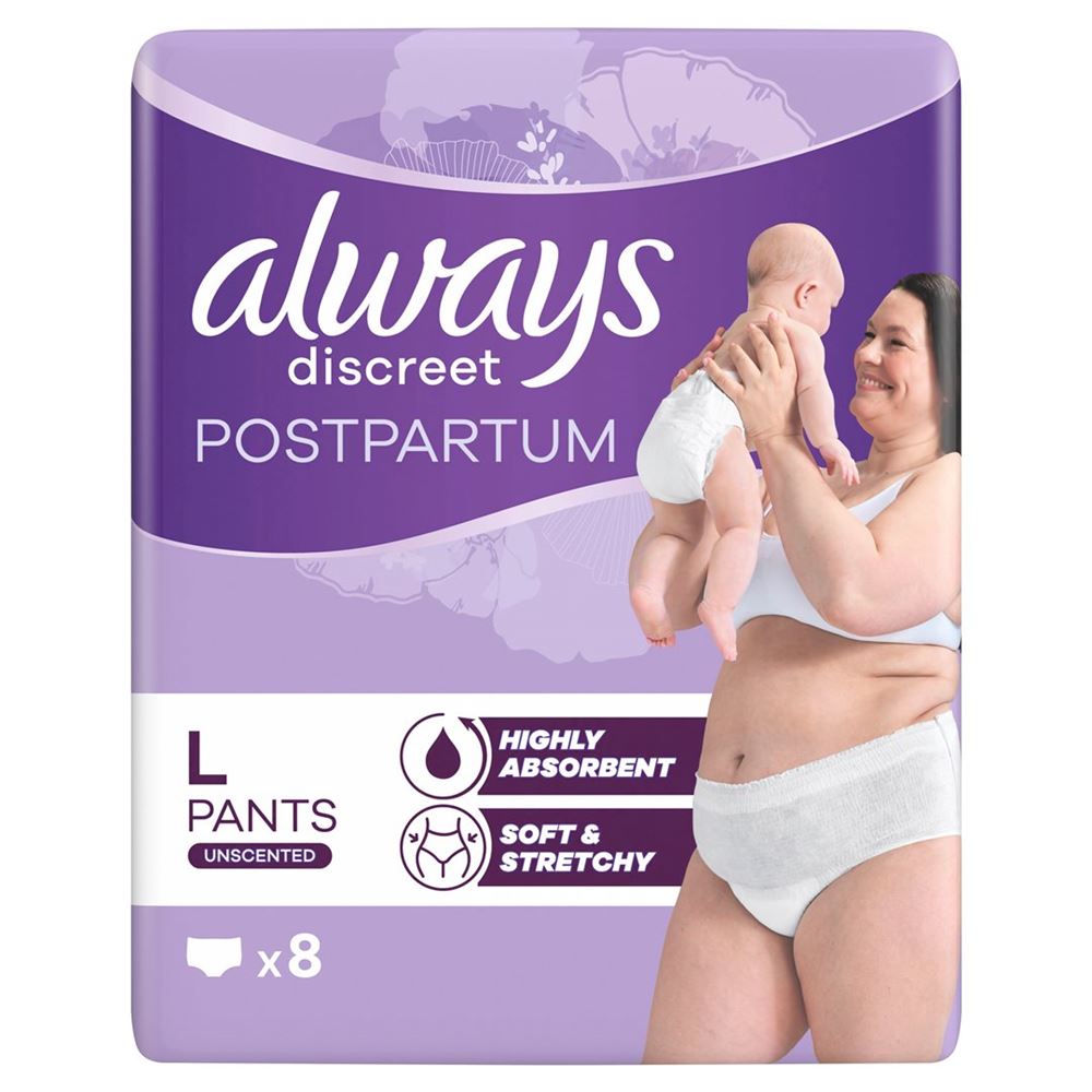 Always Discreet Inkontinenz Pants Wochenbett