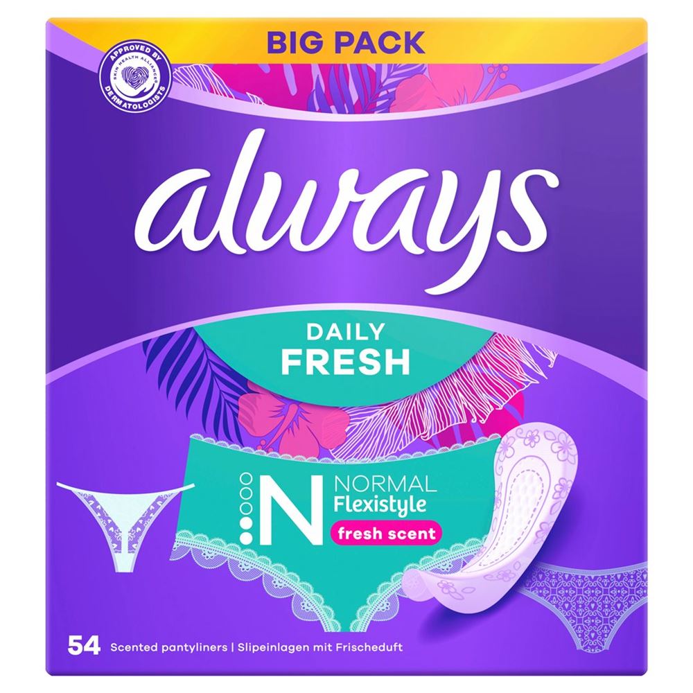 Always Slipeinlage Daily Fresh Flexistyle