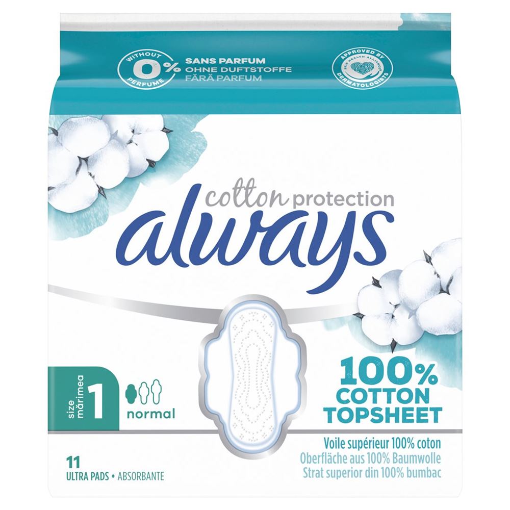 Always Ultra Binde Cotton Protection