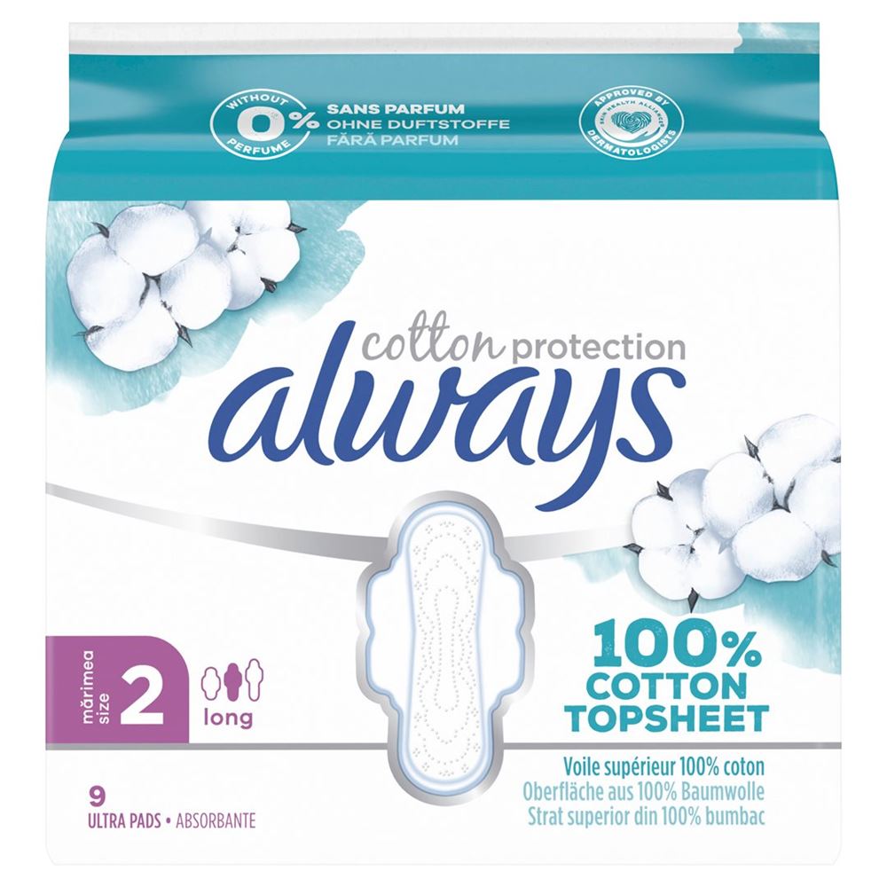 Always Ultra Binde Cotton Protection