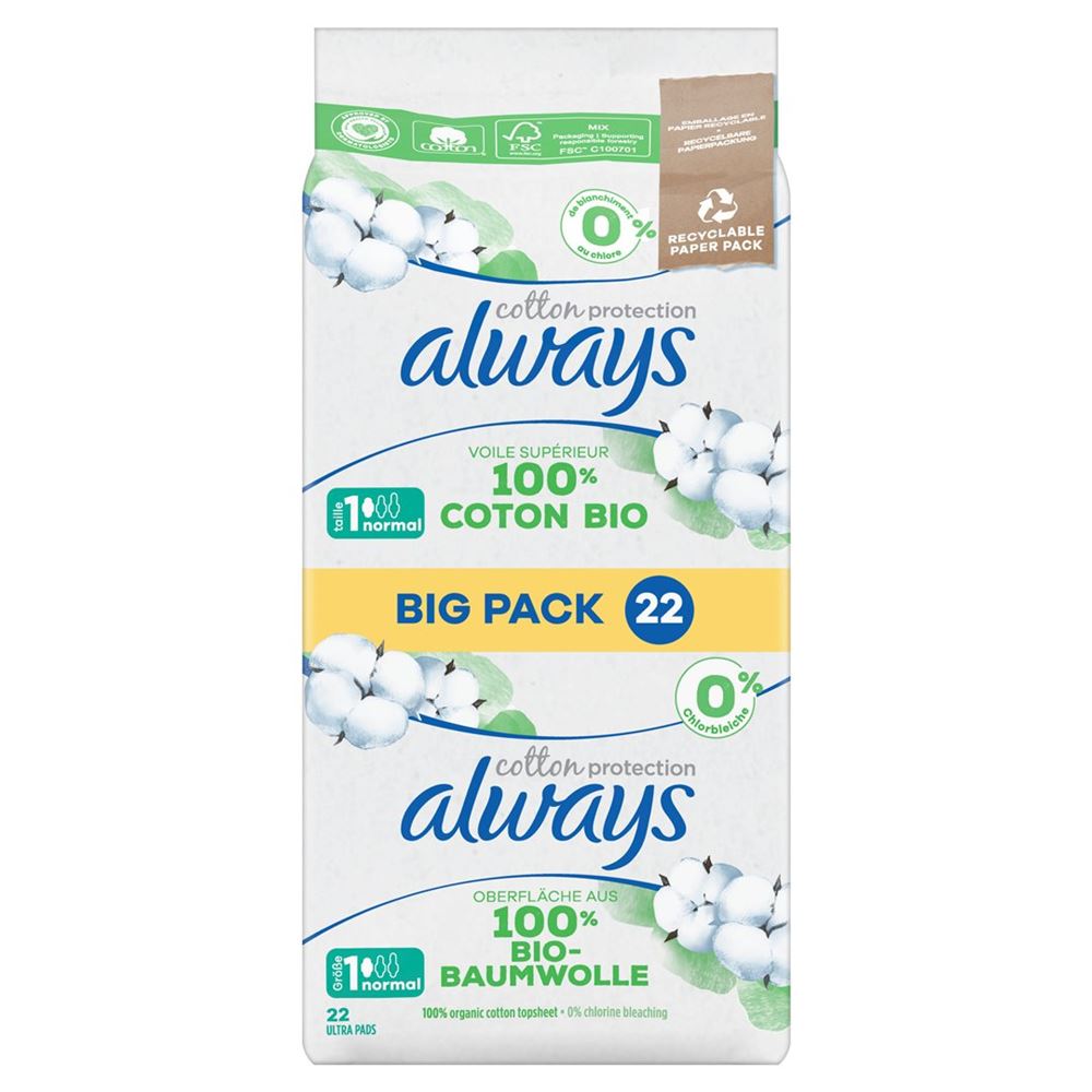 Always Ultra Binde Cotton Protection, Hauptbild