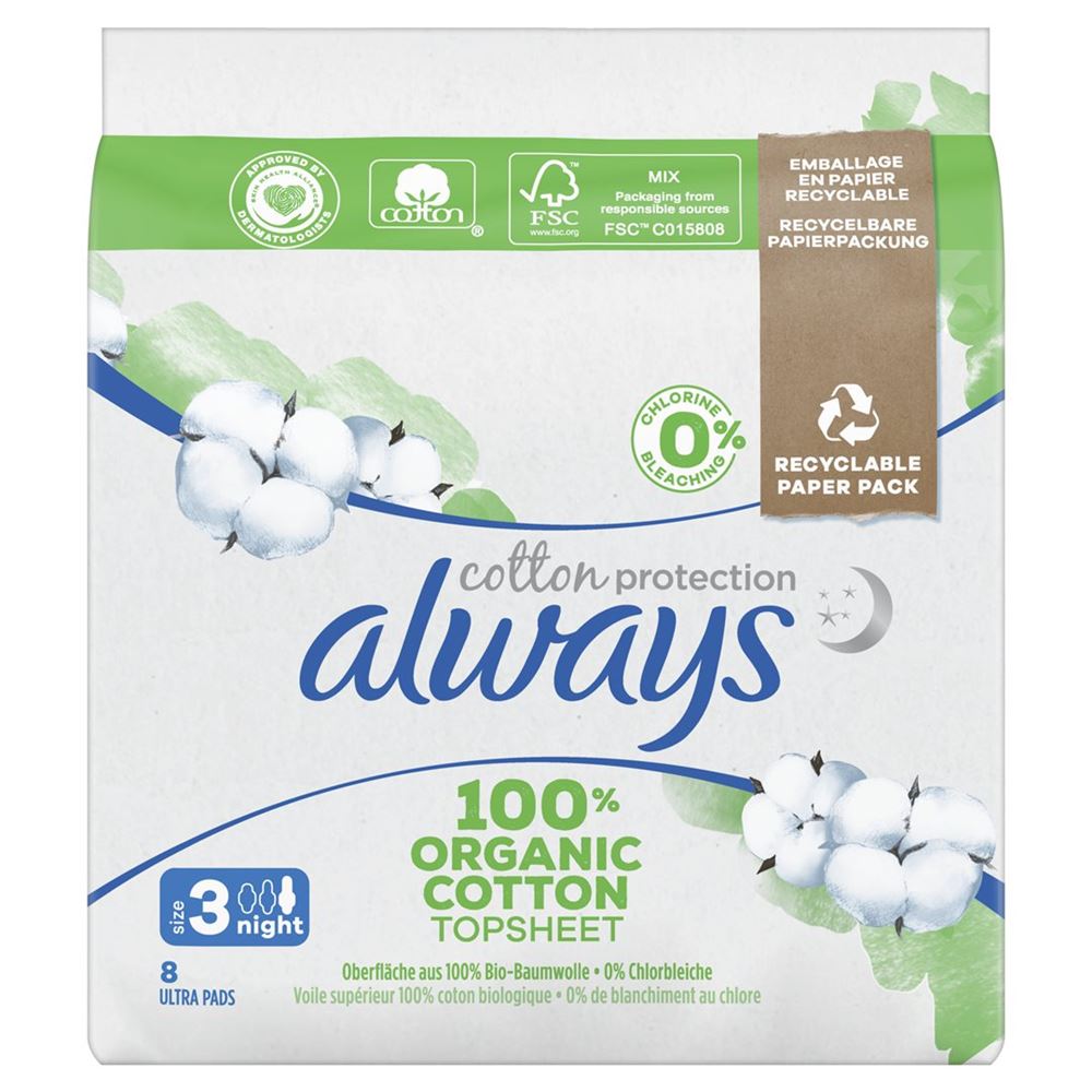 Always Ultra Binde Cotton Protection, Hauptbild