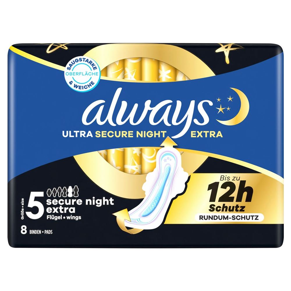 Always Ultra serviette hygiènique Secure Night