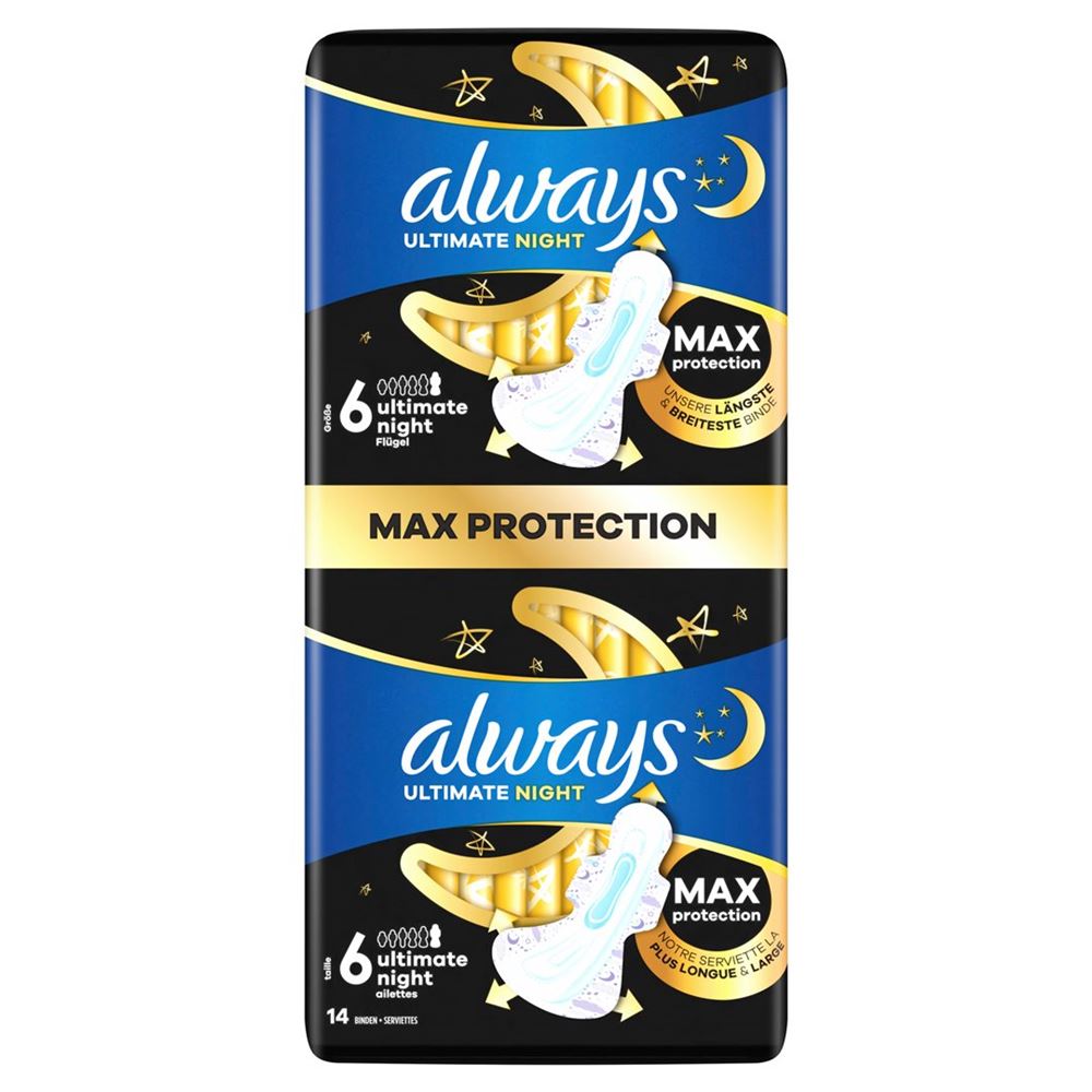 Always Ultra serviette hygiènique Secure Night, image principale