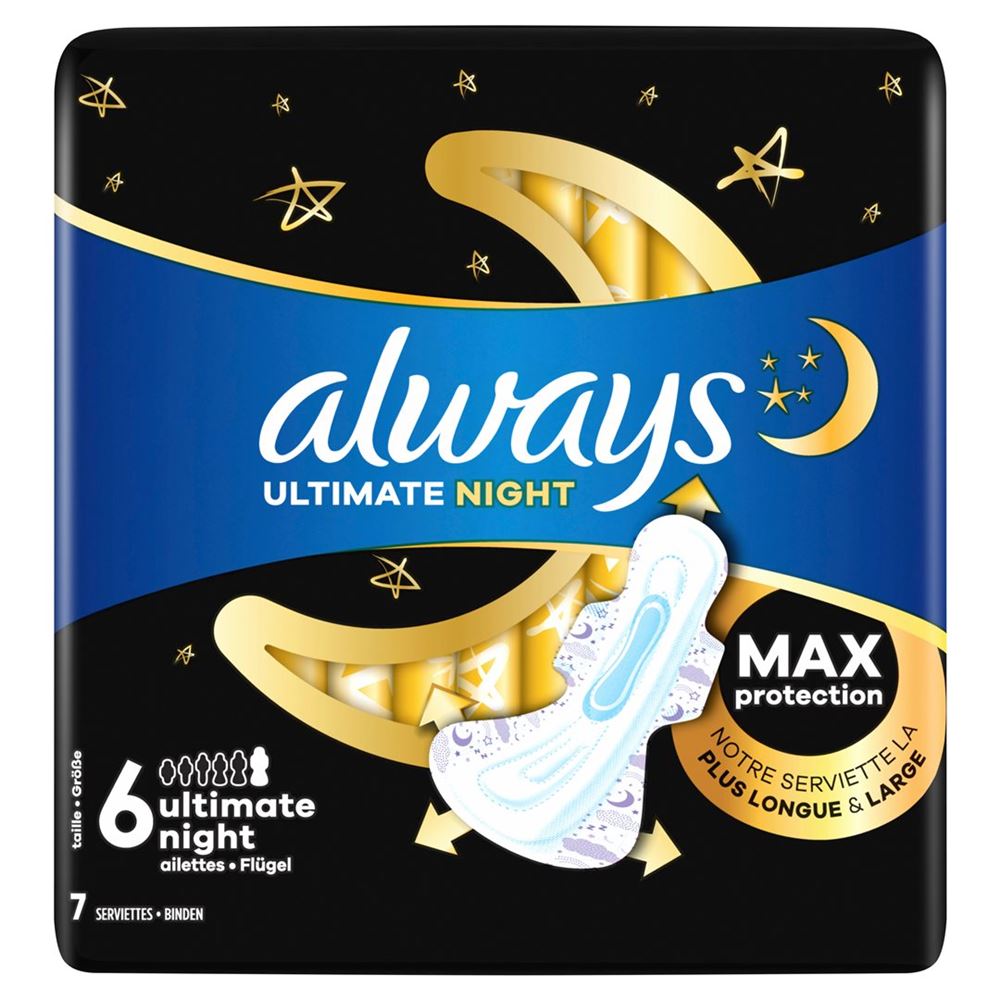 Always Ultra serviette hygiènique Ultimate Night