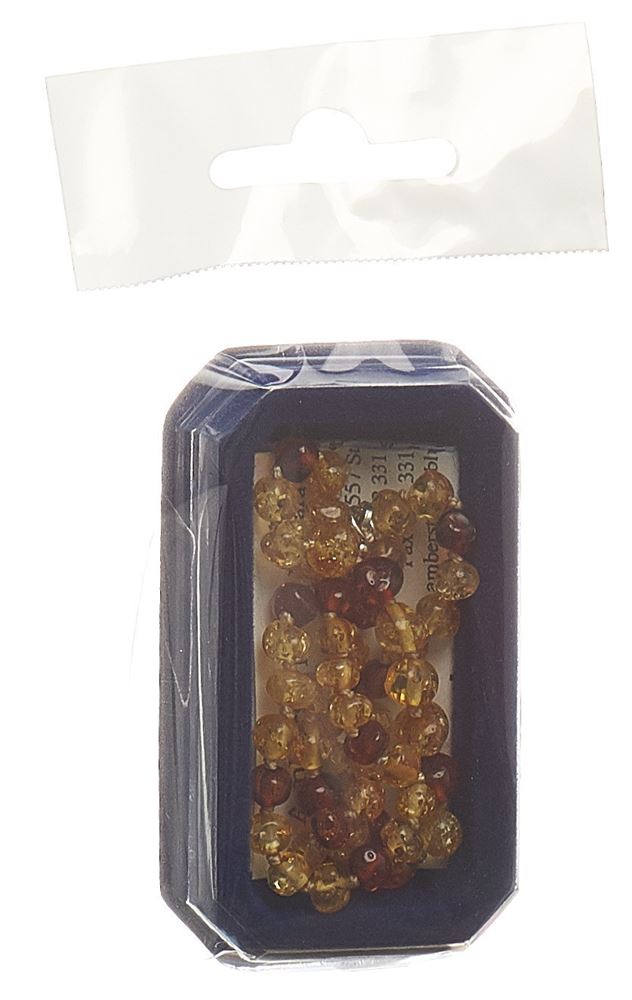 AMBERSTYLE Bernsteinkette citrin cognac