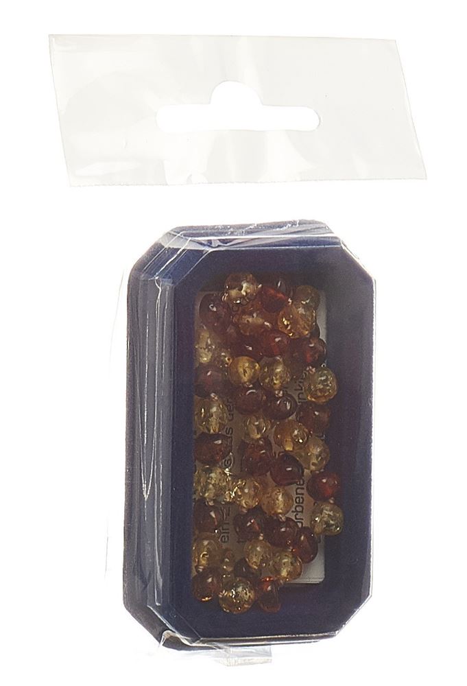 AMBERSTYLE Bernsteinkette cognac citrin