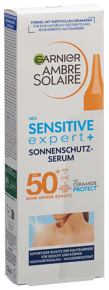 Ambre Solaire Sensitive advanced body serum, image principale