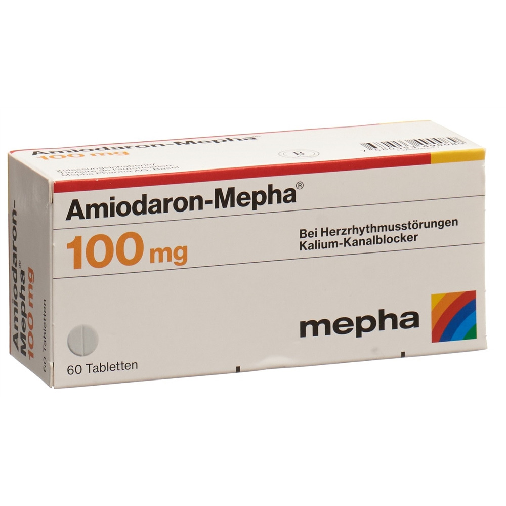 AMIODARONE Mepha 100 mg, image principale