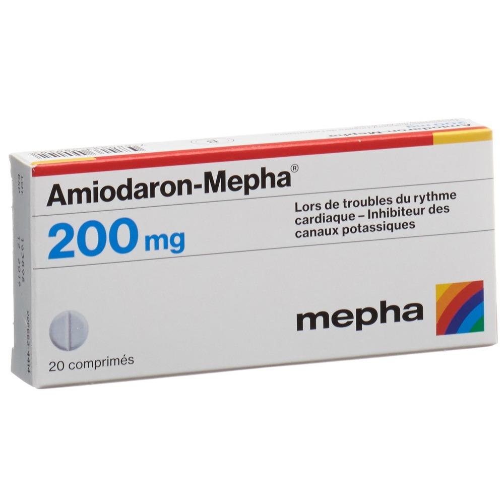 AMIODARONE Mepha 200 mg, image 2 sur 2