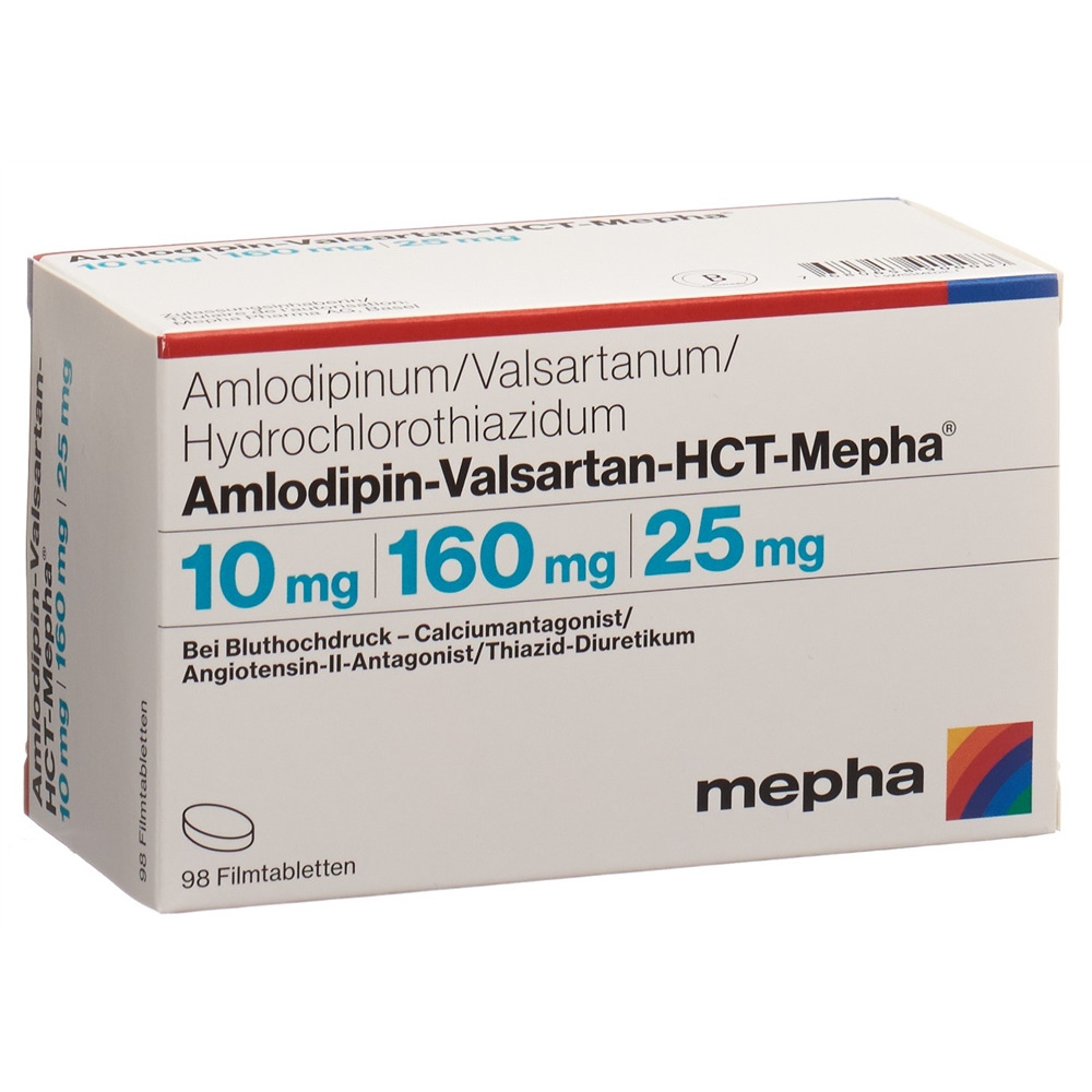 AMLODIPINE VALSARTAN HCT HCT Mepha