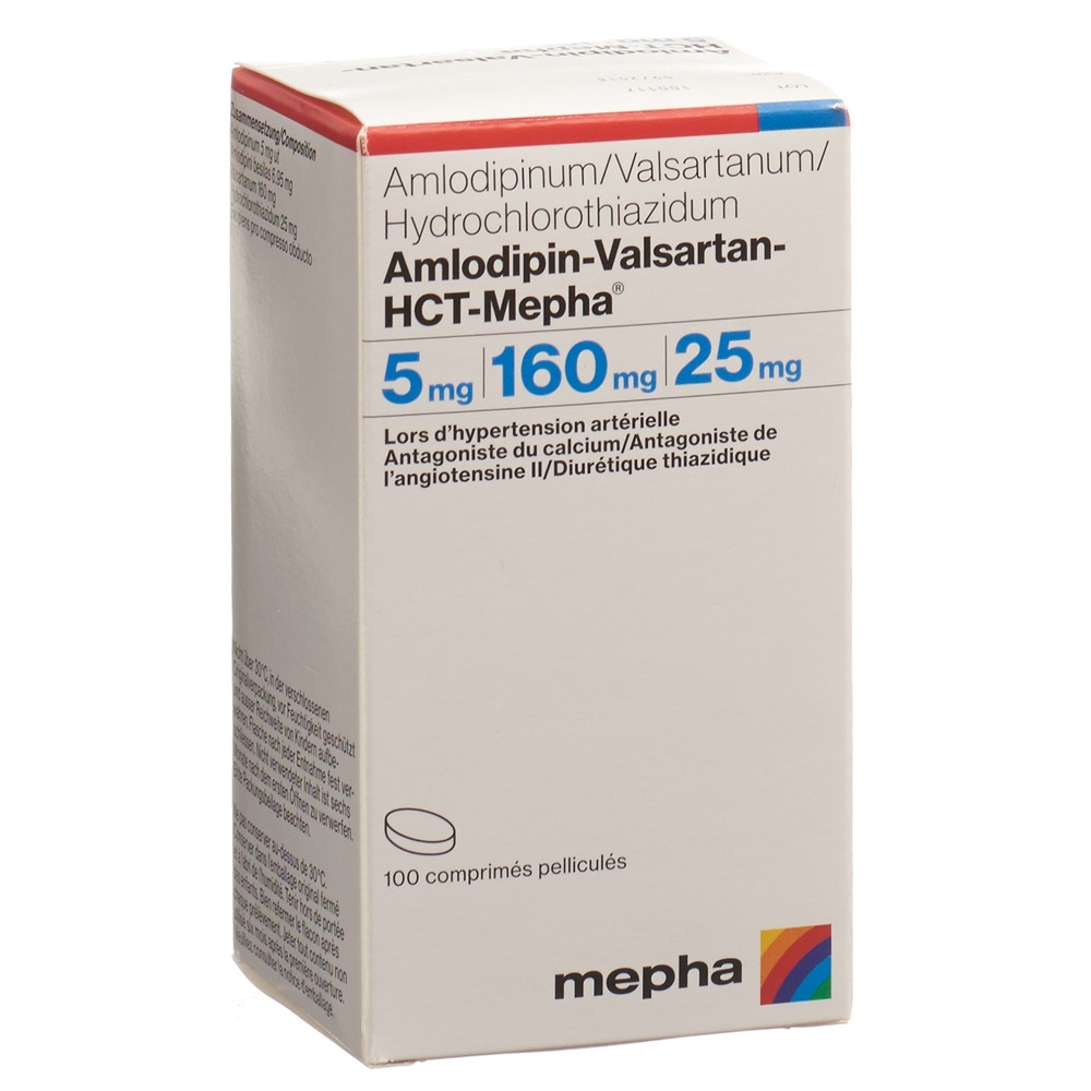 AMLODIPINE VALSARTAN HCT HCT Mepha, image 2 sur 2