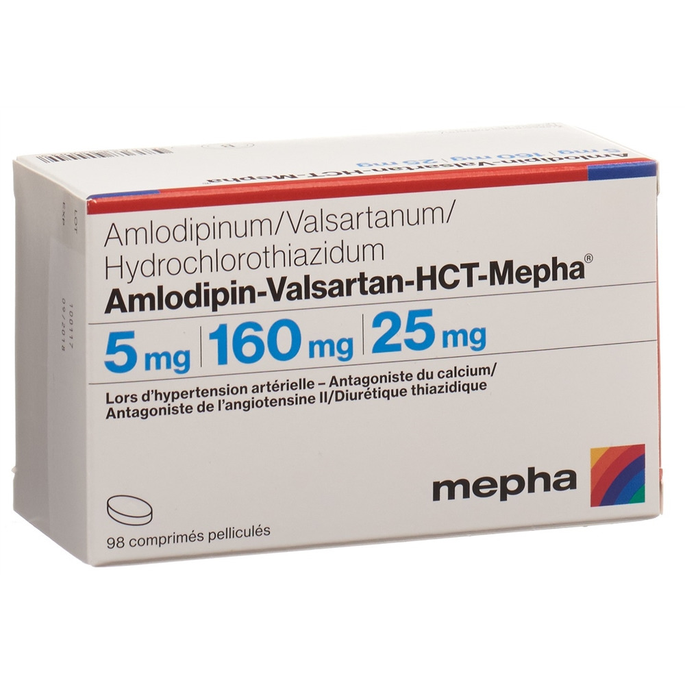 AMLODIPINE VALSARTAN HCT HCT Mepha, image 2 sur 2