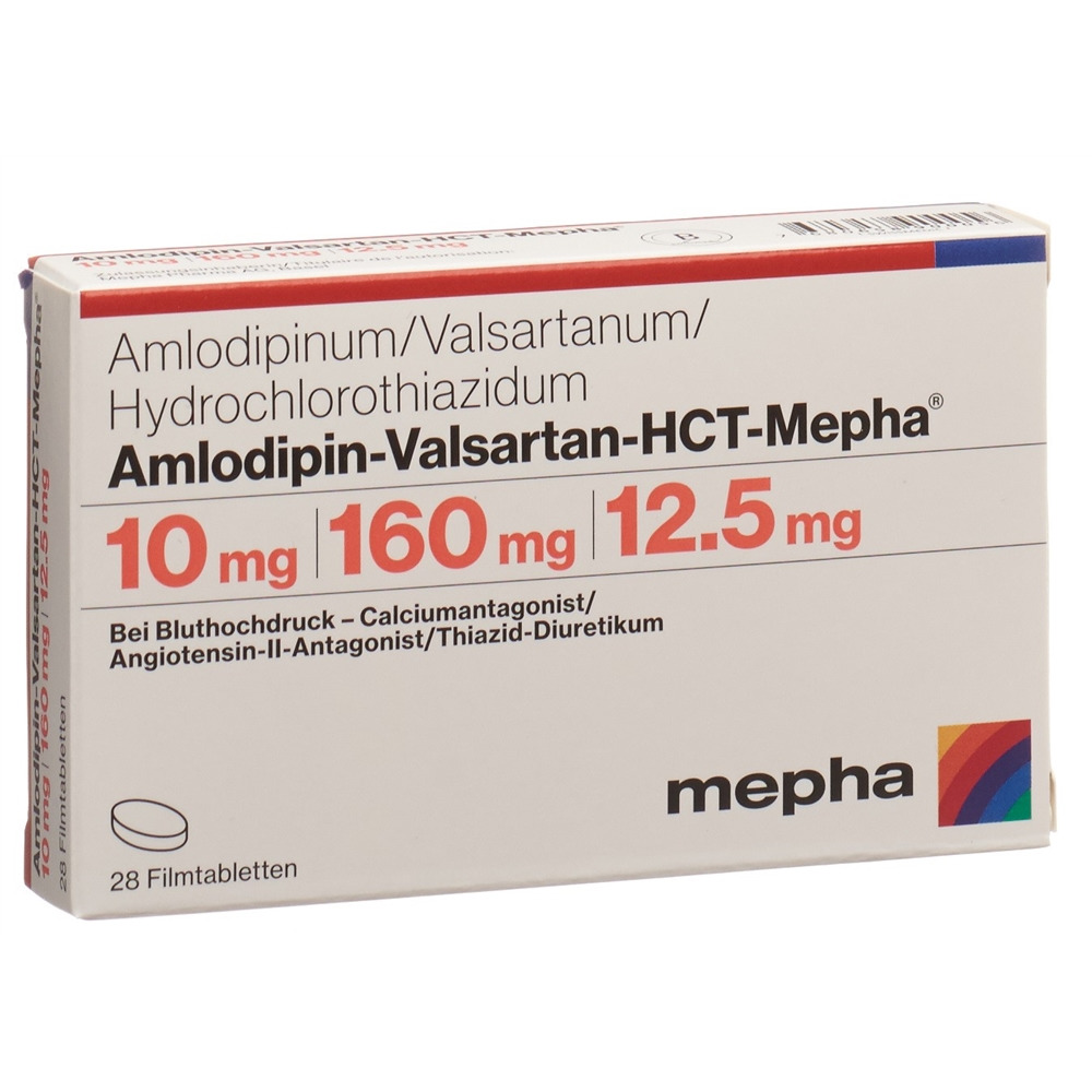 AMLODIPINE VALSARTAN HCT HCT Mepha, Hauptbild