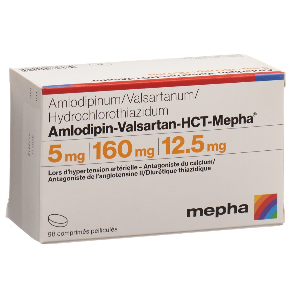 AMLODIPINE VALSARTAN HCT HCT Mepha, Bild 2 von 2
