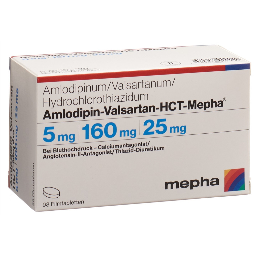 AMLODIPINE VALSARTAN HCT HCT Mepha, Hauptbild