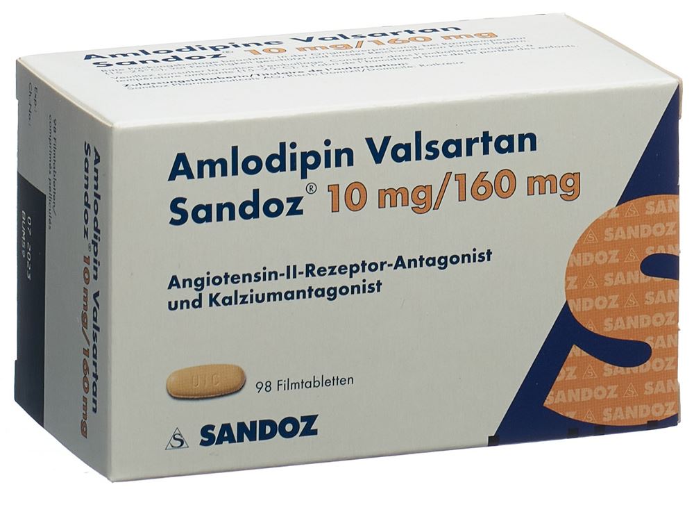 AMLODIPINE VALSARTAN Sandoz, Hauptbild