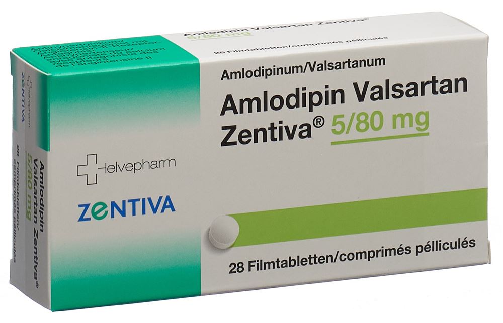 AMLODIPINE VALSARTAN Zentiva, image principale